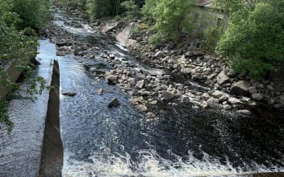 Bosågens kraftverk på Sveriges Nationaldag